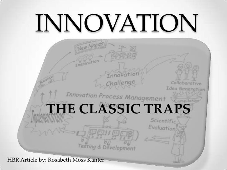 hbr innovation the classic traps